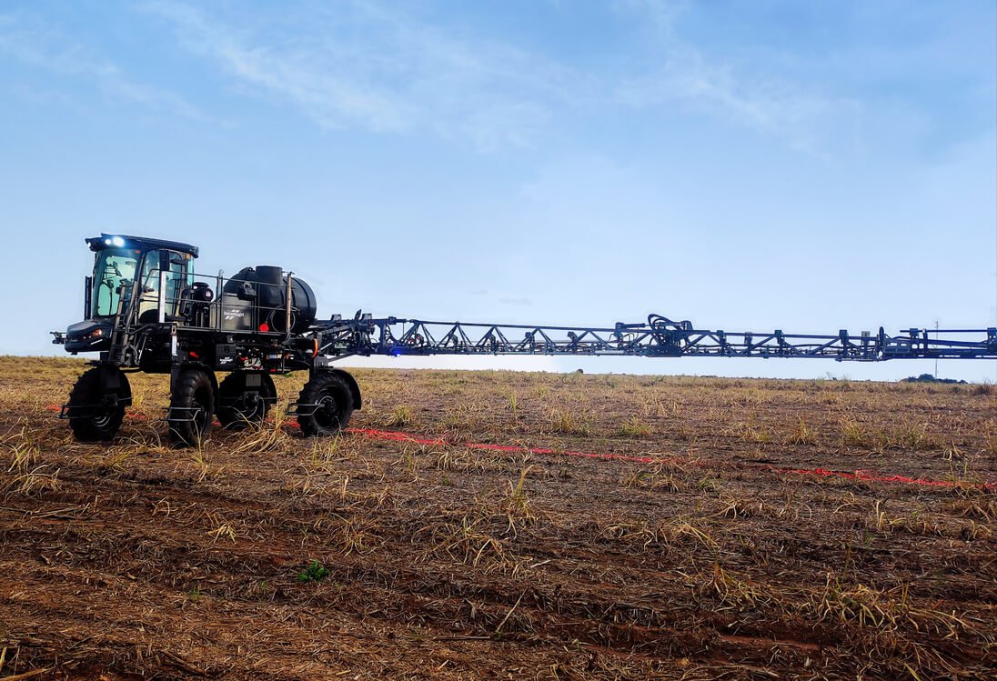 O pulverizador que aplica exatamente onde precisa.